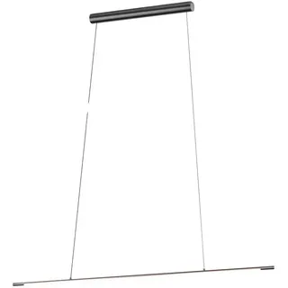 Helestra Led-Hängeleuchte , Grau , Metall, Kunststoff , länglich , 4x20-210x130 cm , Lampen & Leuchten, Innenbeleuchtung, Hängeleuchten, Pendelleuchten