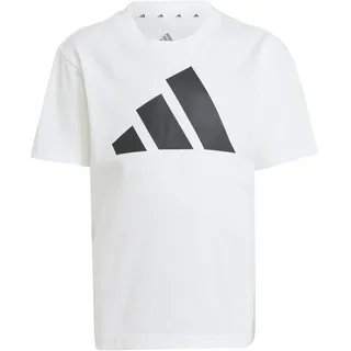 adidas Unisex Kids Essentials Big Logo T-Shirt, White/Black, 3-4 Years