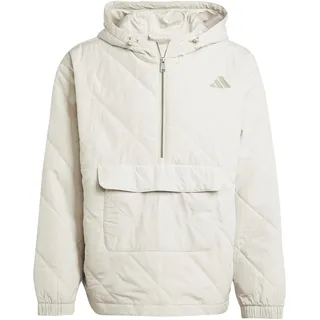 adidas Herren MERCEDES - AMG PETRONAS FORMULA ONE TEAM PREMIUM SWEAT JACKET MEN, Wonder Alumina/Putty Beige, XXL