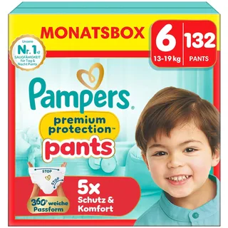 Pampers Premium Protection Gr. 6 (15+ kg) 132 St.