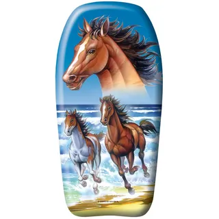 NEUSTANLO | Bodyboard | Motiv: Pferd | 82 cm | hochwertiges EPS | ideal als Schwimmhilfe Kickboard Surfbrett Surfboard oder Schwimmbrett Welle