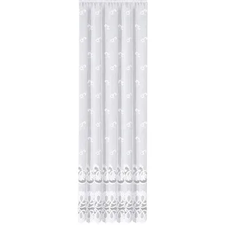 Heine Gardine HEINE HOME Gr. 1, weiß, B:450cm H:145cm, Polyester, Gardinen