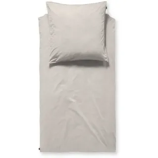 Damai Mik Leinen-Optik Beige 155 x 220 cm + 80 x 80 cm