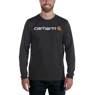 CARHARTT Herren Workwear Signature Graphic T-shirt met lange mouwen - Core Logo Shirt, (104107)