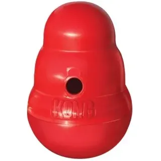 Kong Wobbler Spielzeug S Rot
