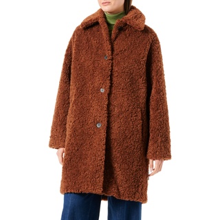 HUGO Damen Mybell-1 Coat, Open Brown244, 42 EU