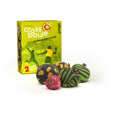 Zoch 601131600 - Crossboule c3 Set Jungle - der ultimative Boule Spaß mit flexiblen Bällen für drinnen und draußen, ab 6 Jahren