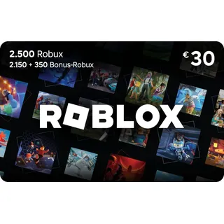 Digitale Roblox-Geschenkkarte – 2.500 Robux [enthält exklusiven virtuellen Artikel] [Online-Spielcode]