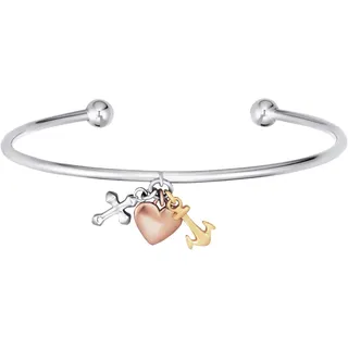 Engelsrufer Glaube Liebe & Hoffnung Armreif roségold 563050C00 Größe 18