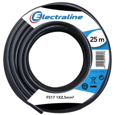 Electraline 21208 Kabelstrang FS17 1 x 2,5 m 25 schwarz