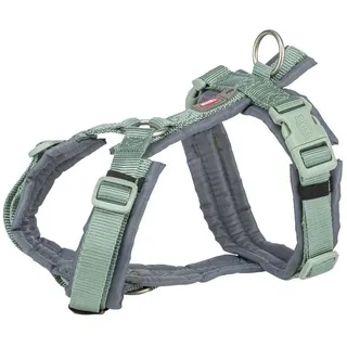 Trixie Premium Trekking Hundegeschirr - Sage / Graphite - M