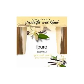 ipuro Duftkerze Soft Vanilla gelb Vanilla, 1 St.