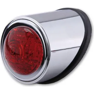 HIGHSIDER smart Old School Typ 1 LED Rücklicht Chrom E- (1Stk)