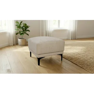 OTTO home »Xander« Breite 58 cm, Soft-Touch Chenille, schwarze Metallfüße,