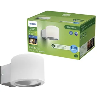 Philips LED Otis 929004141001 LED-Außenwandleuchte LED 4.3 W Edelstahl