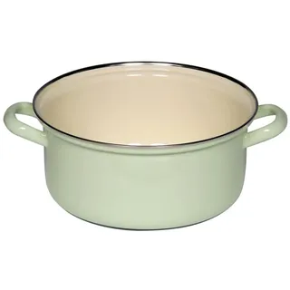 RIESS Pastell Kasserolle 22 cm nilgrün