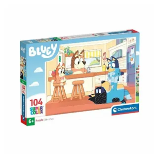 CLEMENTONI Puzzle - Bluey in the Kitchen, 104st.