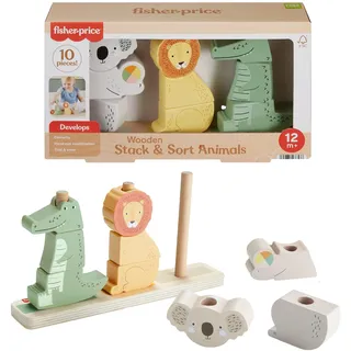 Fisher-Price Stapel-Tierwelt mehrfarbig