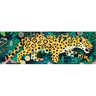 DJECO Panorama Leopard Puzzle 1000 Teile