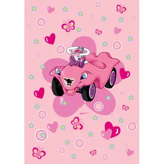 Big Kinderteppich Bobby Car, 100, cm rund) - 110 x 170 cm