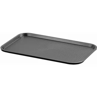 Bartscher Tablett, GN110-S schwarz rechteckig 530 x 325 cm