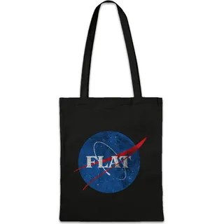 Urban Backwoods Flat Earth II, Stofftasche, Farbe: Schwarz - Schwarz