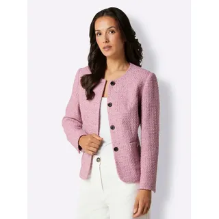 CREATION L PREMIUM Jackenblazer »Woll-Mix-Blazer«, rosa