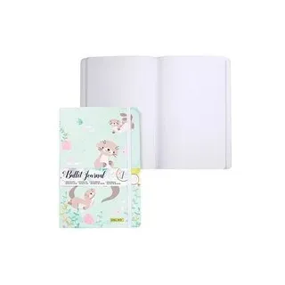 ONLINE® Notizbuch Bullet Journal Otter DIN A5 punktkariert, mehrfarbig Softcover 144 Seiten, 1 St.