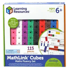 Learning Resources Ich beherrsche Mathe – MathLink-Steckwürfel-Set
