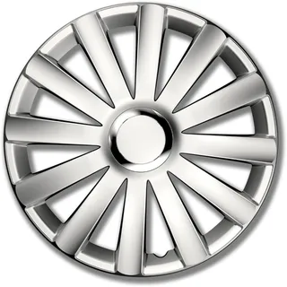 PETEX 16" Zoll Radkappe Satz silber RB536416 Radzierblenden Radblende