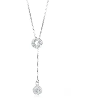 Elli Y-Kette Damen Weiß 925 Sterling Silber