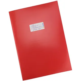 Herma Heftumschlag rot Papier DIN A4