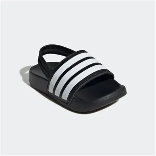 adidas Unisex Baby ADILETTE ESTRAP SLIDES INFANTS, Core Black/Cloud White/Core Black, 25 EU