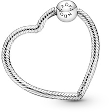 Bild Herz Charm-Halter in Sterling Silber Moments Collection