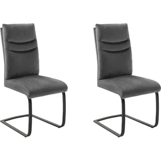 MCA Furniture Freischwinger »Gibara Schwingstuhl 2er Set« (Set) 2 Stk.Esszimmerstuhl, Nosag Federung im Sitz,Flachrohr,Belastbarkeit 140 kg