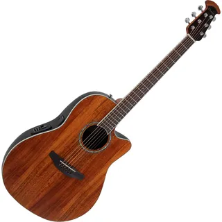 OVATION Celebrity Traditional Plus CS24P Mid Cutaway Figured Koa