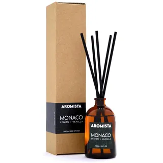 Aromista Lemon + Vanilla Parfüm Duftstäbchen 100ml Raumduft Stäbchen