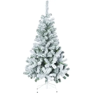 Wellhome Verschneiter Weihnachtsbaum Weiß 150 cm