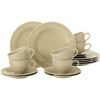 SELTMANN WEIDEN Beat Kaffeeservice 18-tlg. beige unifarben