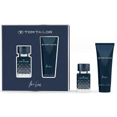TOM TAILOR Duft-Set »for him«, (Set, 2 tlg., Eau de Toilette + Duschgel), blau