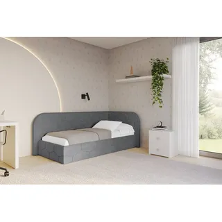 altdecor Jaxy 90 x 200 cm H3 Dunkelgrau