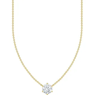 Thomas Sabo Kette mit Anhänger Zirkonia-Anhänger Gold/Silber