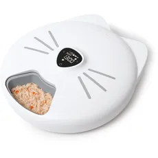 Bild von PIXI Smart Futterautomat mit 6 Mahlzeiten, weiß, Kühleinsatz, WLAN (43754)