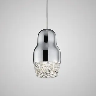 Traumhafte LED-Hängeleuchte Fedora Axo Light - Chrom