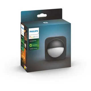 Philips Hue Outdoor Sensor Bewegungsmelder Schwarz