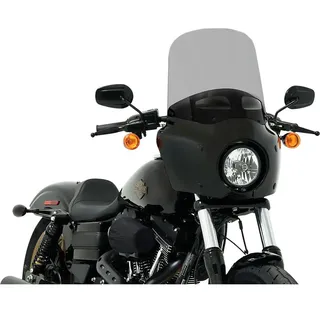 Memphis Shades Harley Davidson Flhr 1340 Road King 94-97 Mep87612 Windschutzscheibe - Dark Smoke - One Size