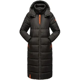 Steppmantel NAVAHOO "Steppmantel Kristallblume", Damen, Gr. 4XL, schwarz, Obermaterial: 100% Polyester PES.  Obermaterial: Futter: 100% Polyester PES. 100% Polyester PES., Mäntel Steppmantel
