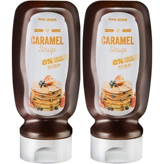 Body Attack Caramel Sirup, 2er Pack (2x 320ml)