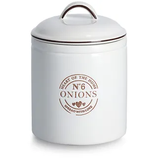 Zeller Zwiebeltopf weiß 14,5 x 20 cm 1,62 l