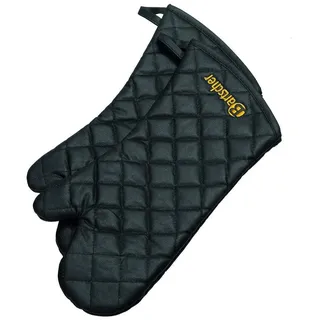 Bartscher Topfhandschuhe 420 schwarz Einheitsgröße, 1 Paar